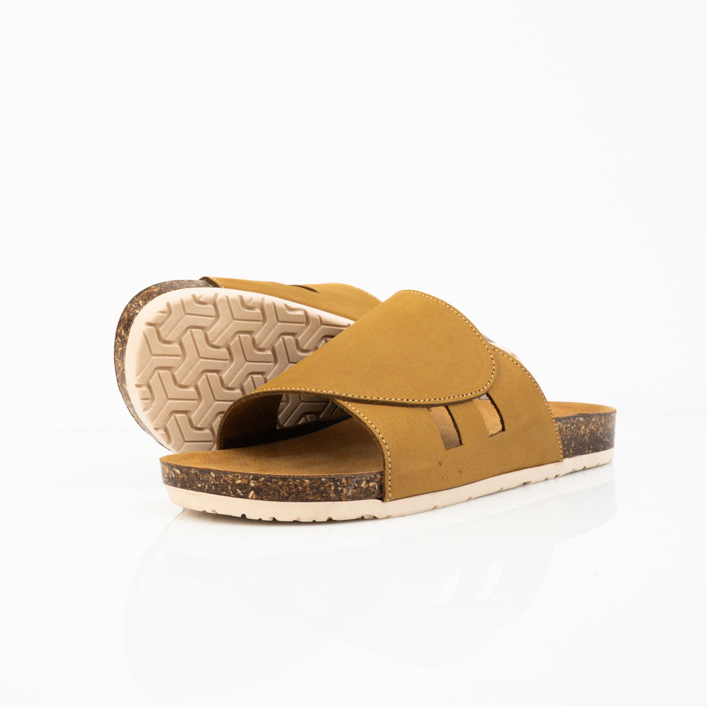 Genuine leather slippers T25