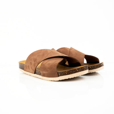 Genuine leather slippers T20
