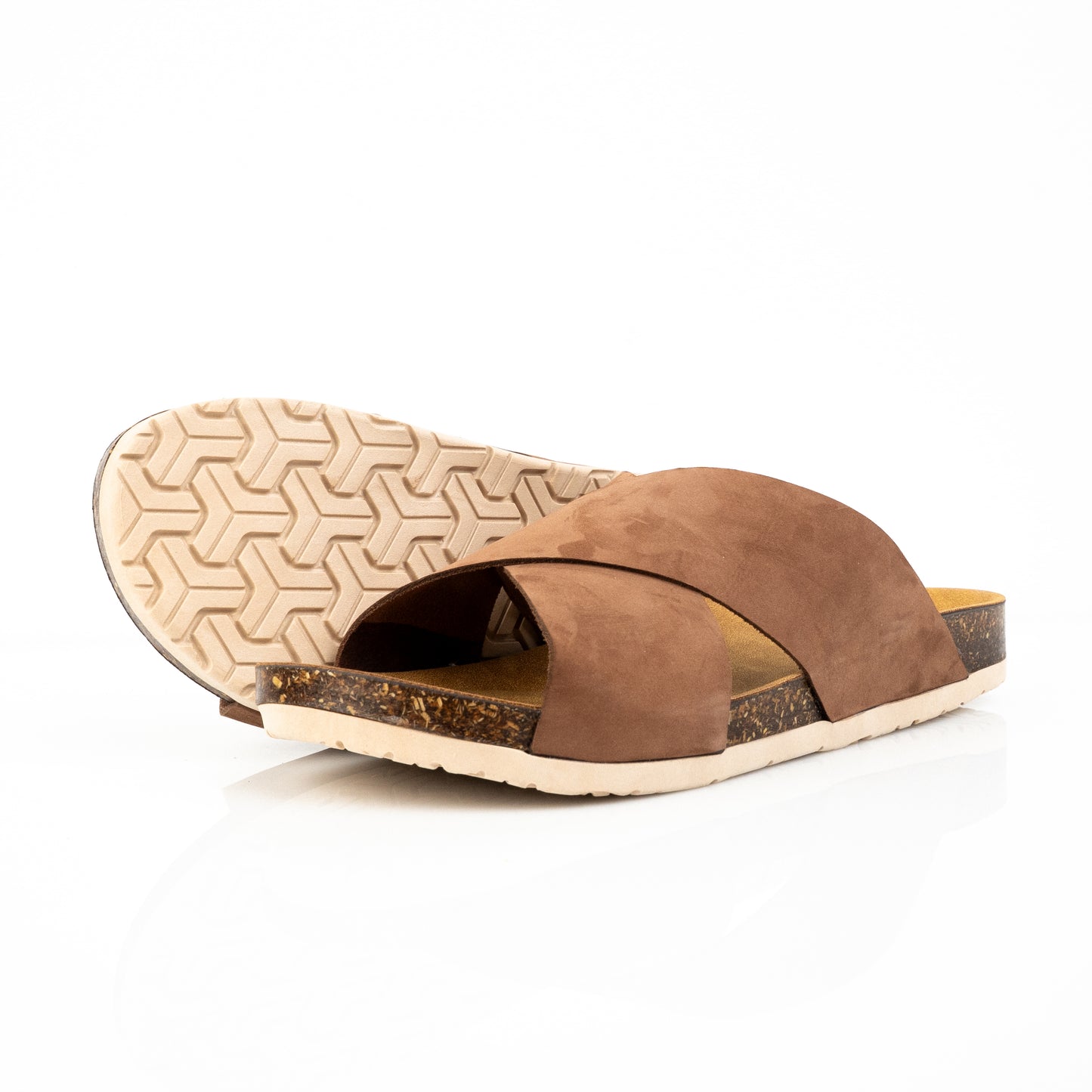 Genuine leather slippers T20
