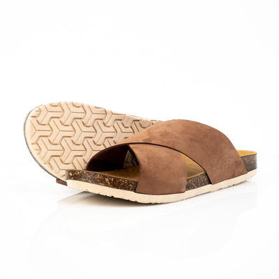 Genuine leather slippers T20
