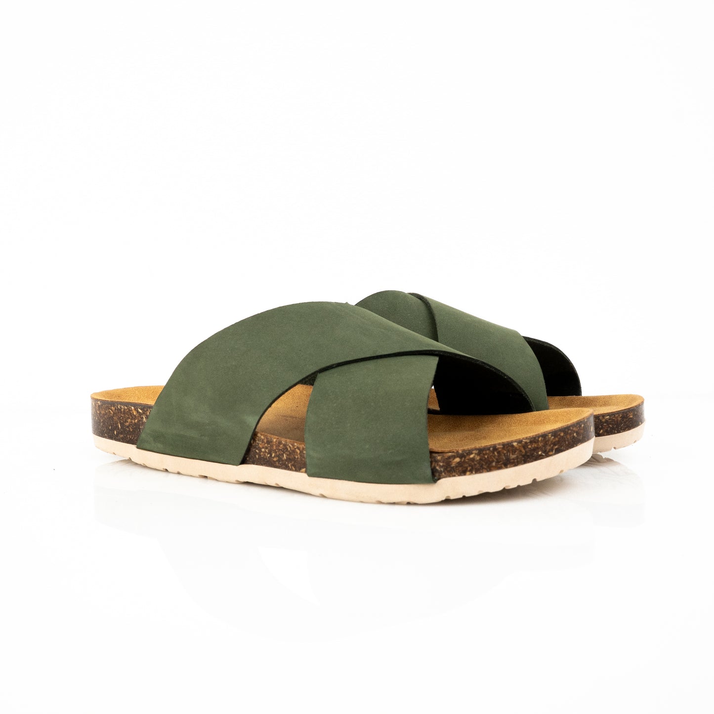 Genuine leather slippers T20