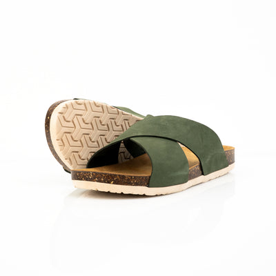 Genuine leather slippers T20