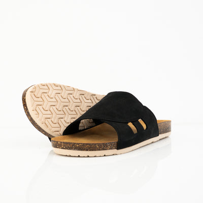 Genuine leather slippers T25