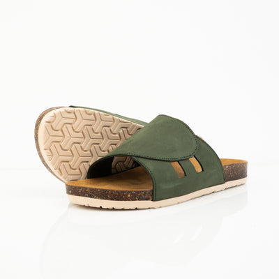 Genuine leather slippers T25