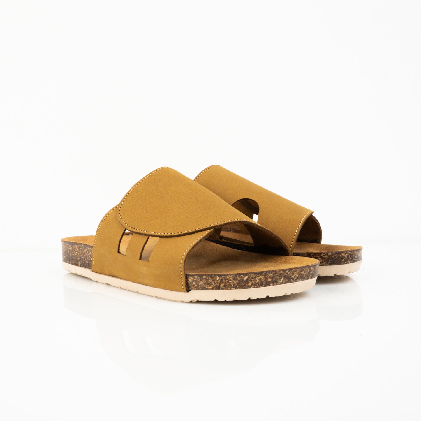Genuine leather slippers T25