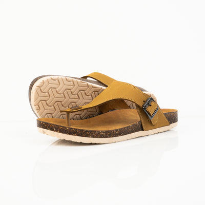Genuine leather slippers T11 - PLLOMO- سليبر رجالي - شبشب رجالي - بلومو - Havan