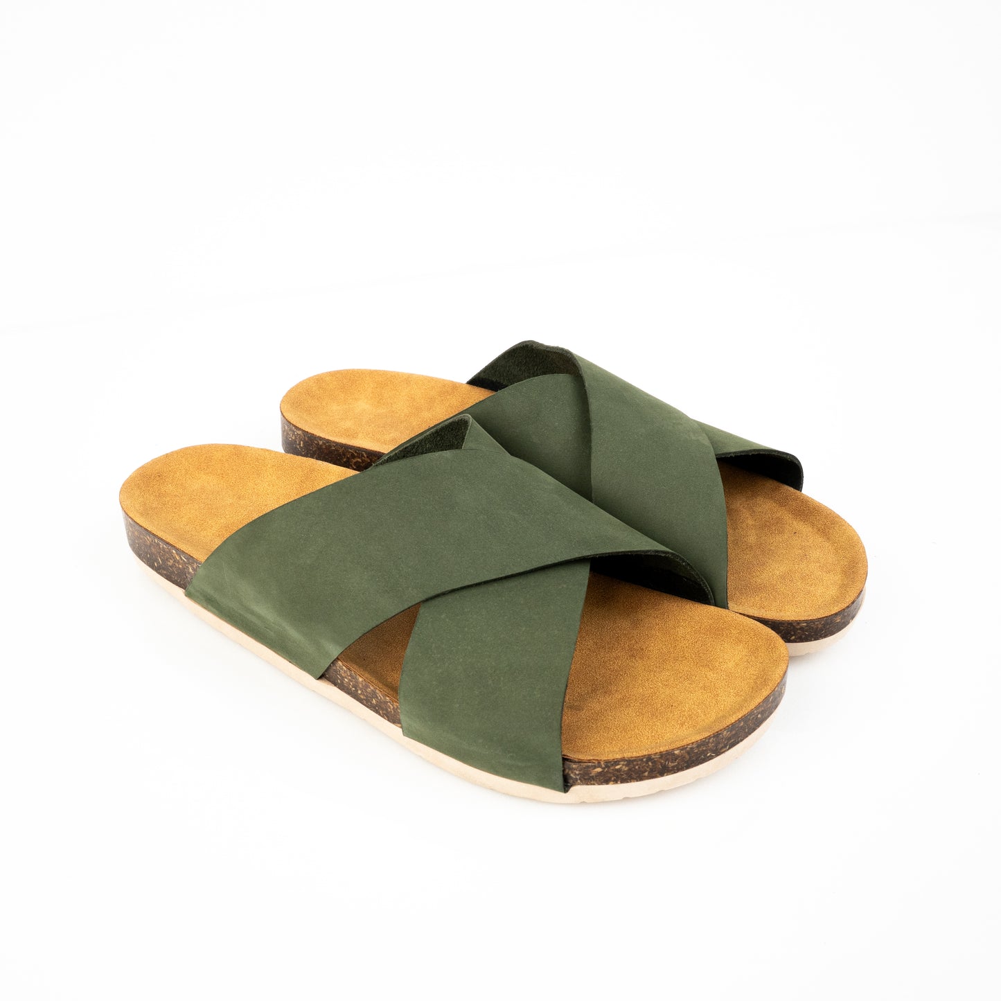 Genuine leather slippers T20