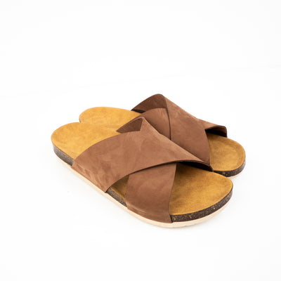 Genuine leather slippers T20