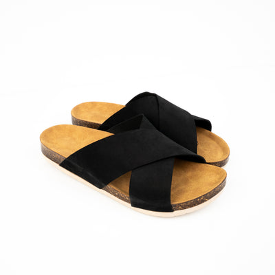Genuine leather slippers T20