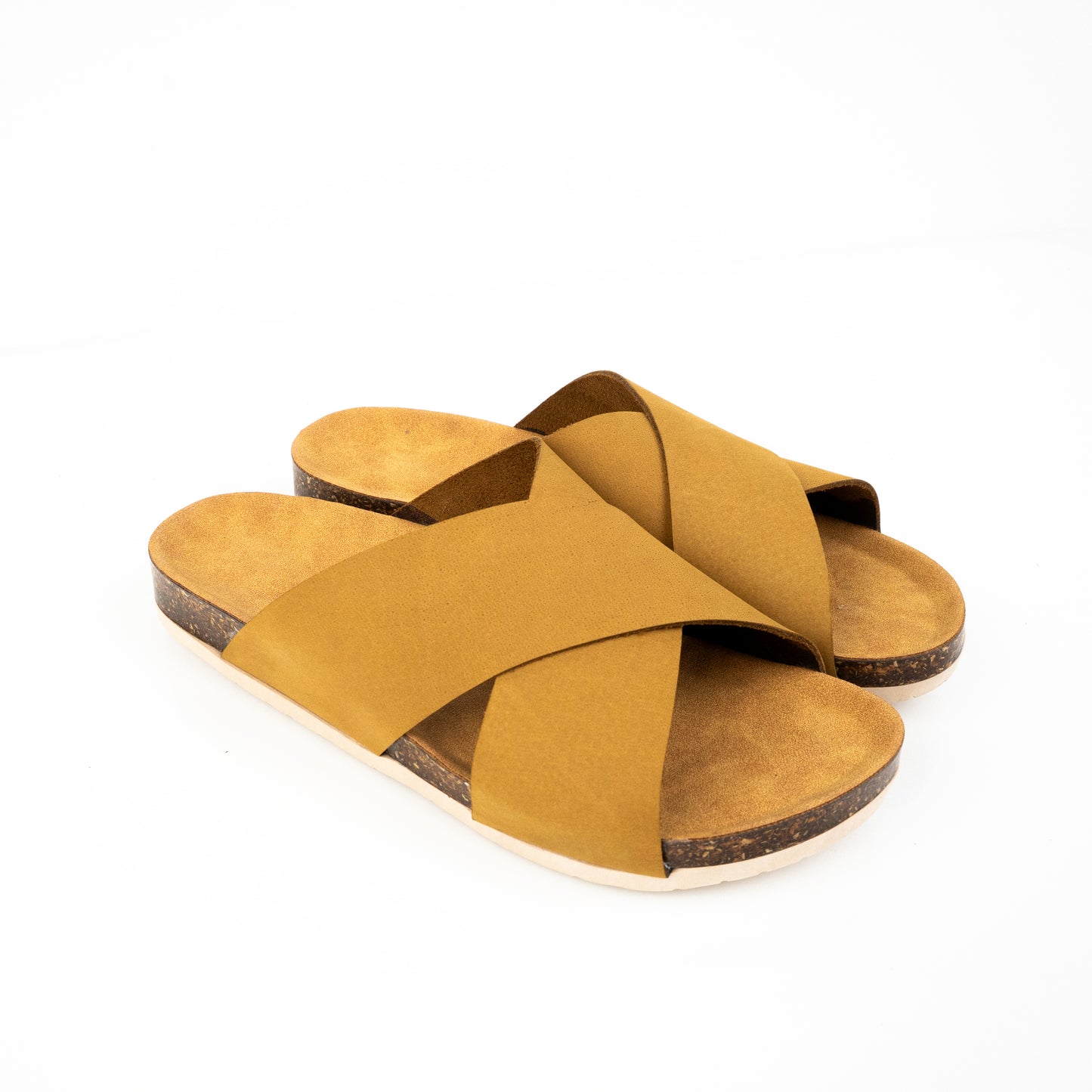 Genuine leather slippers T20
