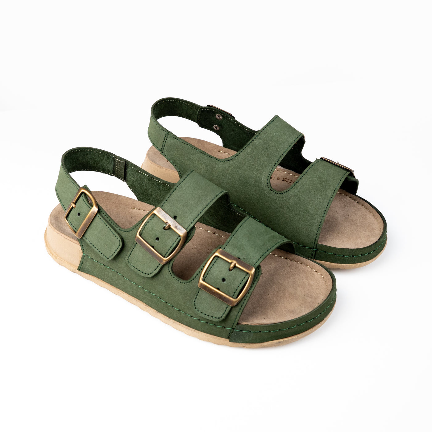 Genuine leather sandal O33